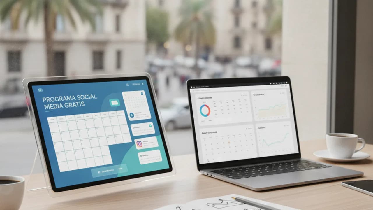 Programa social media gratis: Herramientas esenciales para creadores y freelancers en 2026